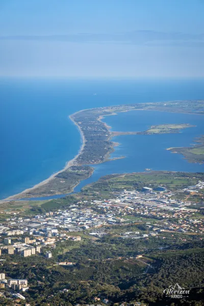 Méditerranée et étang de Biguglia