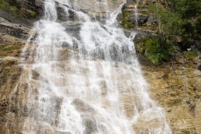 Bridal veil waterfall Bridal veil waterfall