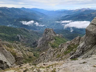 Magnificent open views from the ridges Magnificent open views from the ridges