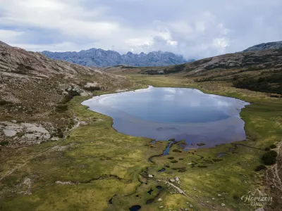 Lac de Nino (drone shot)
