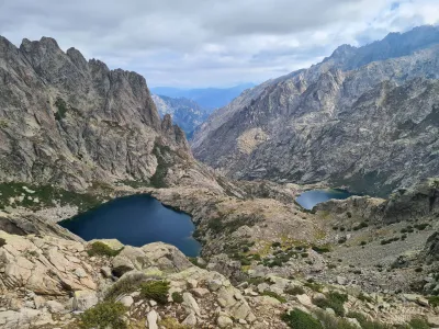 Capitello and Melo lakes, accessible from the famous Restonica valley