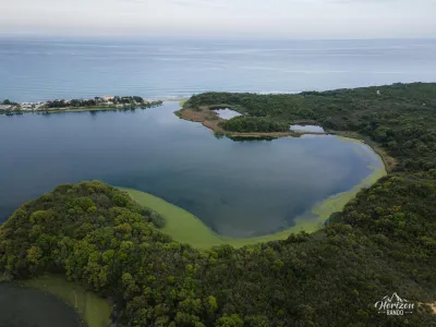 Étang de Terrenzana (vue drone)