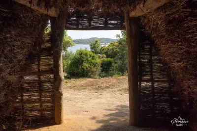 Reconstitution d'une ancienne cabane de berger