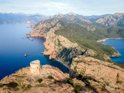 Capo Rosso (drone shot) Capo Rosso (drone shot)