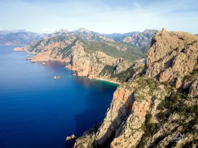 Capo Rosso (drone shot) Capo Rosso (drone shot)