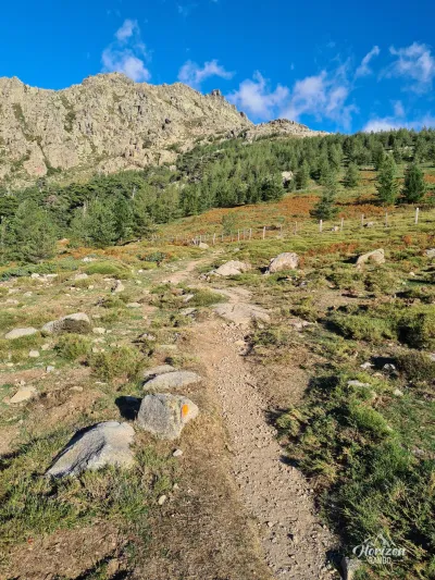 Path from Col de Vergio Path from Col de Vergio