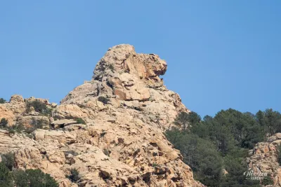The lion's rock of Piana The lion's rock of Piana