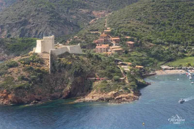 Village and fort of Girolata Village and fort of Girolata