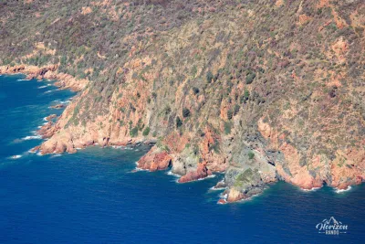 Colorful rocks of the Gulf of Girolata Colorful rocks of the Gulf of Girolata