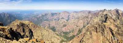 Panorama from the summit of Paglia Orba Panorama from the summit of Paglia Orba