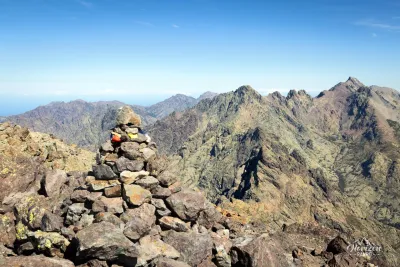 Summit cairn Summit cairn