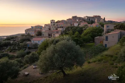 Pigna at sunset Pigna at sunset