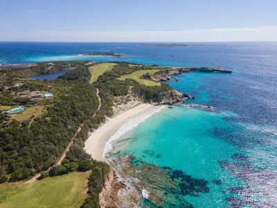 Grand Sperone beach (drone shot) Grand Sperone beach (drone shot)