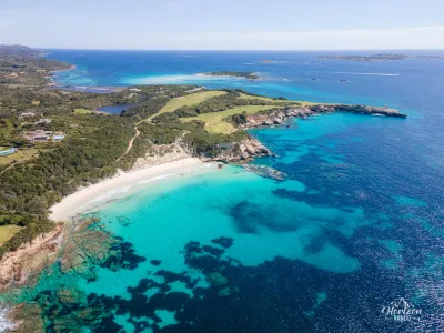 Grand Sperone beach (drone shot) Grand Sperone beach (drone shot)