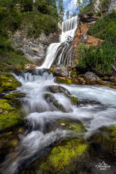 Cascade de Sbarco de Fanes Cascade de Sbarco de Fanes, Dolomites