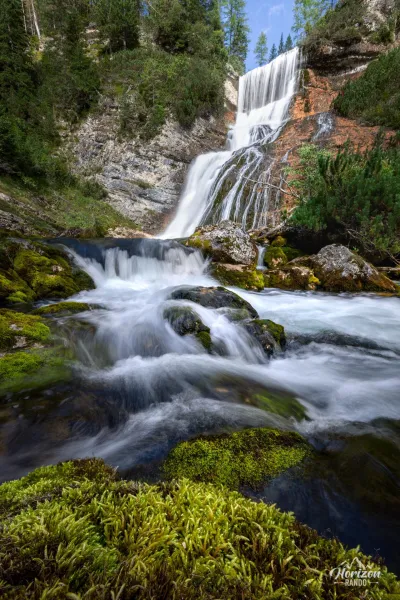 Cascade de Sbarco de Fanes Cascade de Sbarco de Fanes, Dolomites