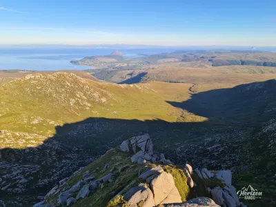 View south from Beinn Tarsuinn View south from Beinn Tarsuinn