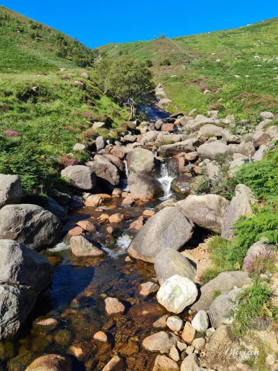 Waterfall at Glen Rosa Waterfall at Glen Rosa