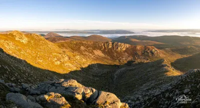 Panorama from the summit of Caisteal Abhail Panorama from the summit of Caisteal Abhail