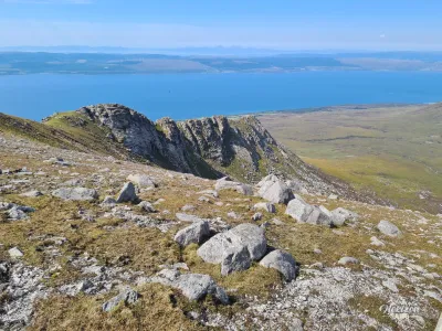 Mullach Buidhe ridge Mullach Buidhe ridge
