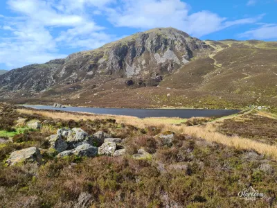 Loch a Choire devant Ben Vrackie