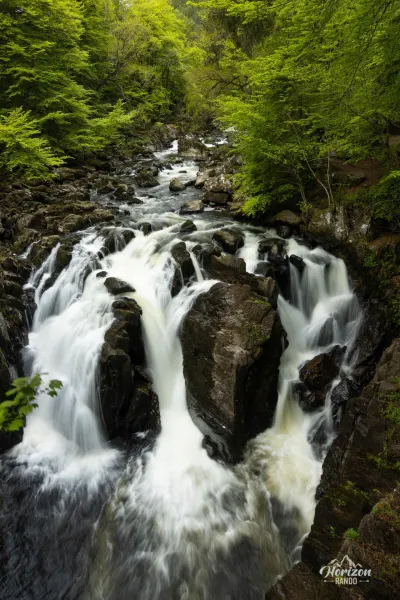 Braan river waterfalls Braan river waterfalls
