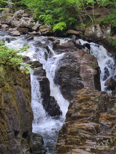 Braan river waterfalls Braan river waterfalls