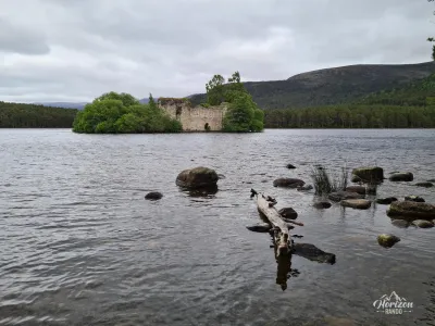Loch An Eilein Castle Loch An Eilein Castle