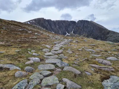 Lochnagar ridge Lochnagar ridge