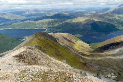 Magnificent views from the summit of Sgorr Dearg Magnificent views from the summit of Sgorr Dearg
