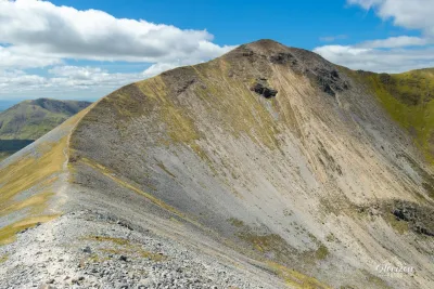 Sgorr Dearg ridge line Sgorr Dearg ridge line