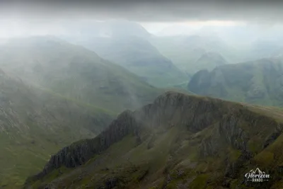 Valley of Glencoe under the clouds Valley of Glencoe under the clouds