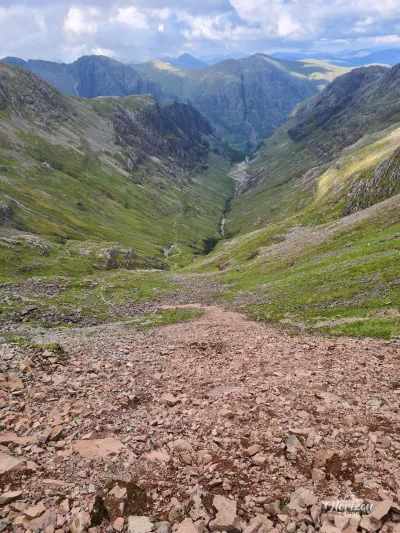 Steep couloir at the top of Stob Coire Sgreamhach Steep couloir at the top of Stob Coire Sgreamhach
