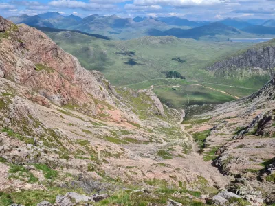 Coire na Tulaich couloir Coire na Tulaich couloir