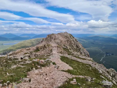 Summit of Stob Dearg Summit of Stob Dearg