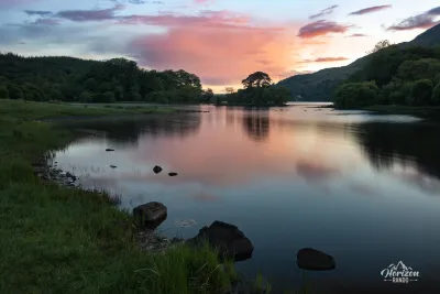 Loch Awe at sunset Loch Awe at sunset