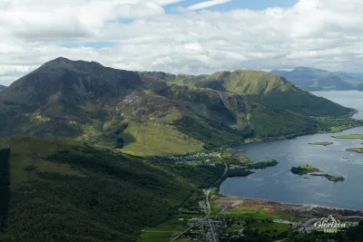 Beinn a' Bheithir et le Loch Leven