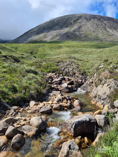 Stream on the way down Stream on the way down