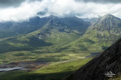 Bla Bheinn in the clouds Bla Bheinn in the clouds