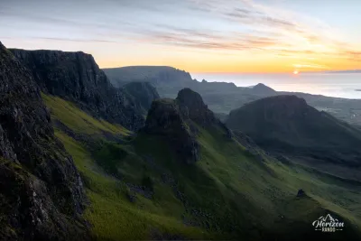Sunrise over Druim An Ruma Sunrise over Druim An Ruma
