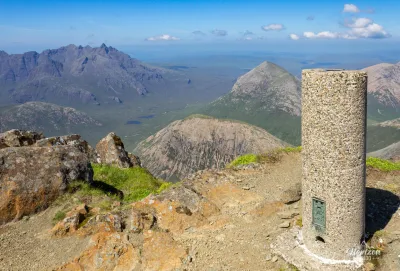 Summit of Blà Bheinn Summit of Blà Bheinn