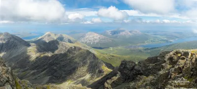 Panorama to the east Panorama to the east