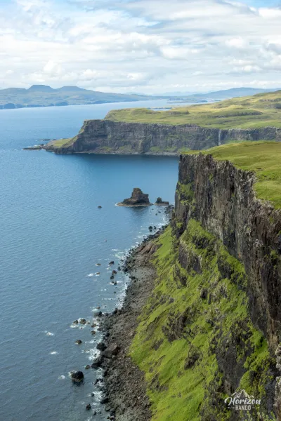 Magnificent coastline of the Isle of Skye Magnificent coastline of the Isle of Skye