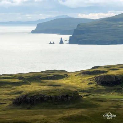 The coast of the Isle of Skye The coast of the Isle of Skye