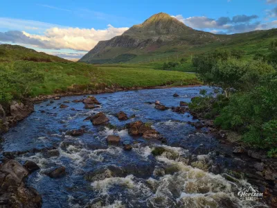 Laxford River and Ben Stack (photo taken off route)