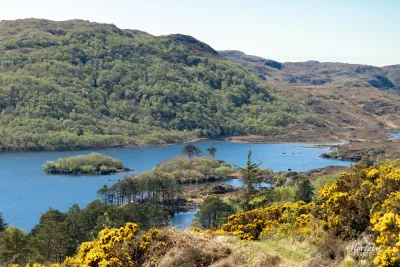 Glen Canisp and Loch Druim Suardalain Glen Canisp and Loch Druim Suardalain