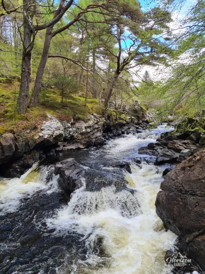River Inver waterfalls River Inver waterfalls
