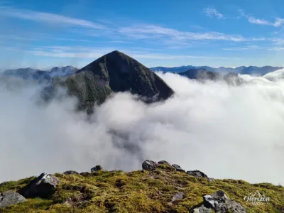 Sgùrr Mhòr, Beinn Alligin's highest peak Sgùrr Mhòr, Beinn Alligin's highest peak