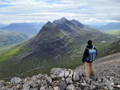 Contemplating Liathach Contemplating Liathach