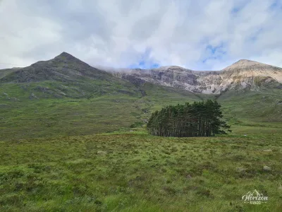 Beinn Eighe from the road Beinn Eighe from the road